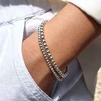 Solid Silver Daily Beads